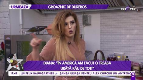 Diana Bișinicu vorbește despre Disneyland: ”În America am făcut o treabă urâtă rău de tot!”