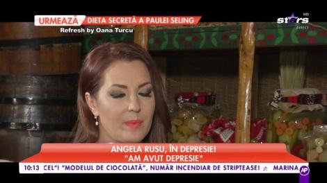Angela Rusu, în depresie: ”Am încercat și prin fertilizare in vitro”