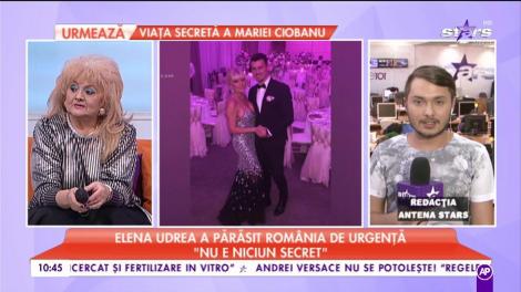 Elena Udrea a părăsit România de urgență: ”Nu e niciun secret”