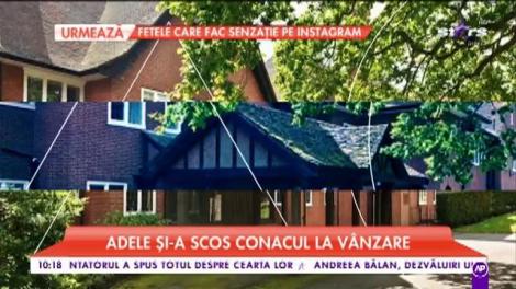 Adele și-a scos conacul la vânzare. Cât costă casa în care stă artista