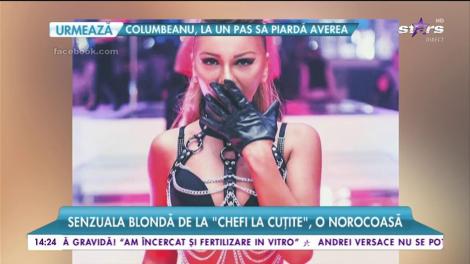 Senzuala blondă de la ”Chefi la cuțite”, o norocoasă. Ce gest impresionant a făcut iubitul pentru ”Bad Angie”