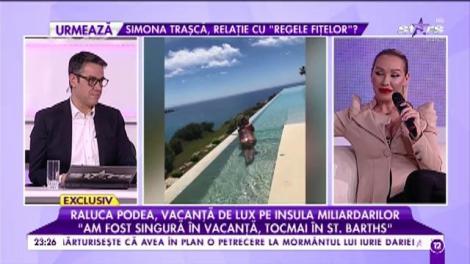 Raluca Podea, concediu de lux pe insula miliardarilor: "Am fost singură în vacanță, tocmai în St. Barths"