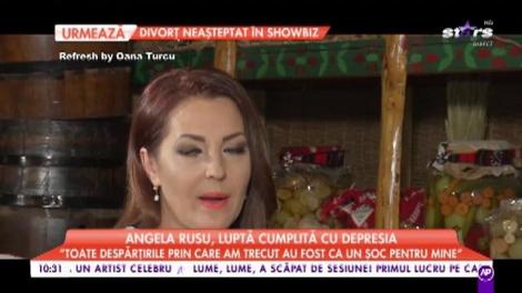 Angela Rusu, luptă cumplită cu depresia: „Nu am avut pe nimeni care să mă țină de mână”