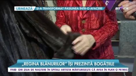 "Regină a blănurilor" își prezintă bogățiile