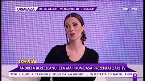Andreea Berecleanu, cea mai frumoasă prezentatoare de televiziune, un model al ambiției și perseverenței: „Întotdeauna am ales simplitatea"
