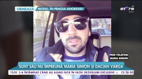 Sunt sau nu împreună Maria Simion și Dacian Varga: „Avem o relație de prietenie”
