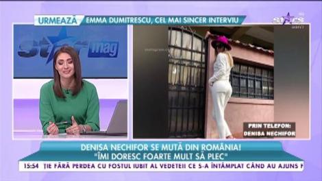 Denisa Nechifor se mută din România. Cine sau ce a făcut-o să ia această decizie