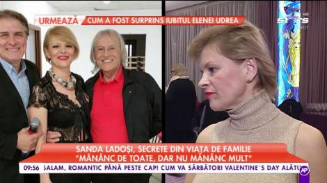 Sanda Ladoși, secrete din viața de familie: „O zi din viața mea este foarte aglomerată”
