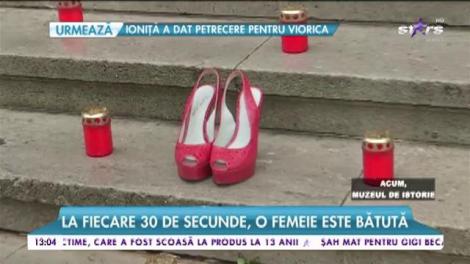 Ziua pantofilor roșii. Spune „Stop” violenței împotriva femeilor