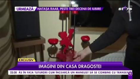 Cea mai cool artistă și-a decorat casa de ziua iubirii. Imagini din casa dragostei