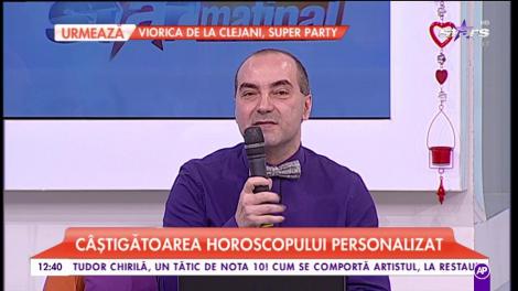 Mihaela Rus, câștigătoarea horoscopului personalizat