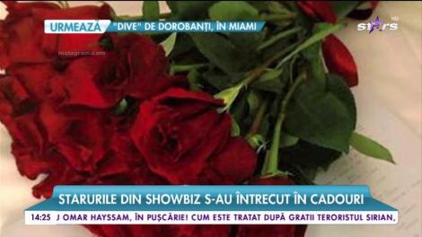 Sfântul Valentin nu le-a uitat pe vedete