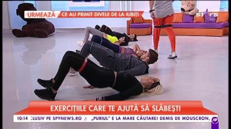 Exercițiile care te ajută să slăbești
