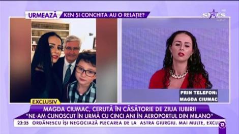 Magda Ciumac, fosta soție a lui Tolea, a pus mâna pe un miliardar. Italianul are o funcție importantă în stat