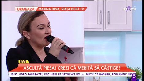 Claudia Andas a c&acirc;ntat melodia &bdquo;The One&rdquo;