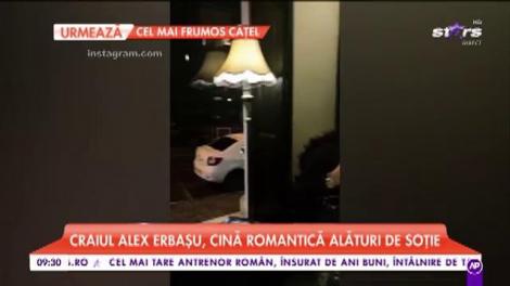 Craiul Alex Erbașu, cină romantică alături de soție
