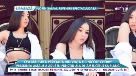 Cea mai grea perioadă din viața lui Nicole Cherry
