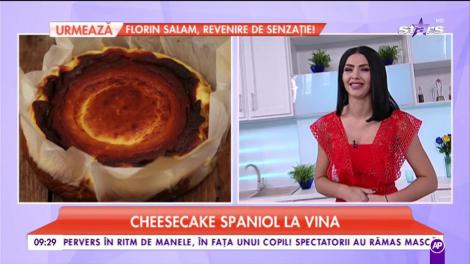 Ralu ne pregătește „Cheesecake spaniol la vina”