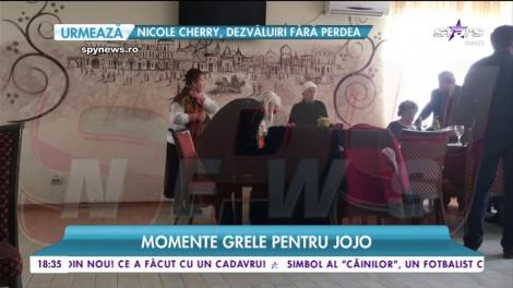 Momente grele pentru Jojo. Artista, sfâșiată de durere la parastas!