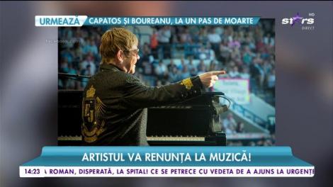 Elton John, lovit în timpul unui concert. Artistul a renunțat la muzică!