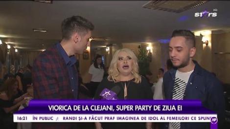 Viorica de la Clejani, super party de ziua ei. Reacția fabuloasă a artistei când a ajuns la petrecere