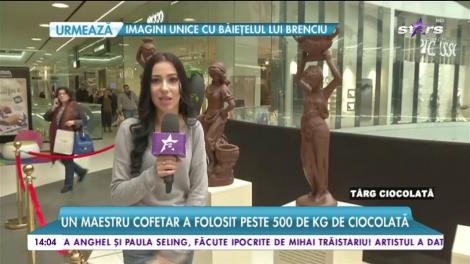 Expoziție de figuri de ciocolată, în Capitală!