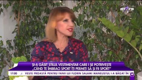 Marina Almășan a găsit stilul vestimentar care i se potrivește: „Când te îmbraci sport îți permiți să și fii sport”