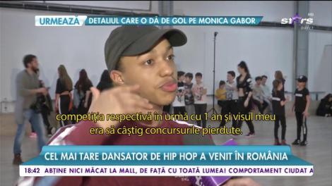 Cel mai tare dansator de hip hop a venit în România