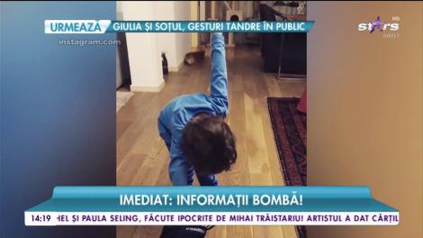 Horia Brenciu, mândru nevoie mare de băiețelul lui. Fiul juratului "X Factor" este simpatic foc: "Bine aţi venit, fetelor!"