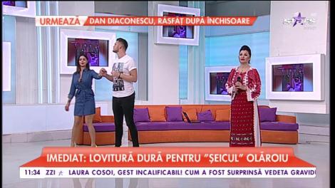 Claudia Ghițulescu cântă în cadrul emisiunii Star Matinal