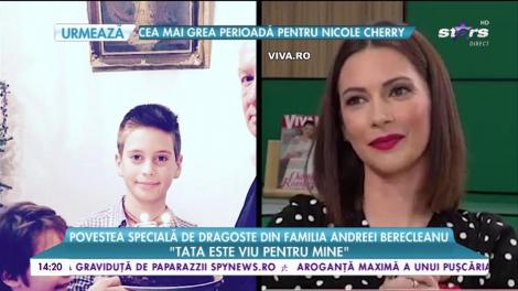 Povestea specială de dragoste din familia Andreei Berecleanu. O iubire ca în filme între părinții vedetei
