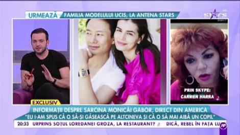 Carmen Harra, dezvăluire de SENZAȚIE: „Eu i-am spus că o să-și găsească pe altcineva și o să mai aibă un copil”