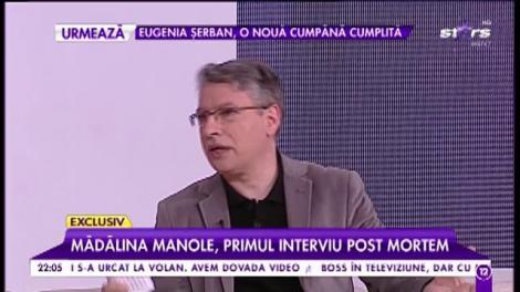 Mădălina Manole, primul interviu post mortem: „Relația cu Petre Mircea era de fațadă, pentru viitorul copilului”