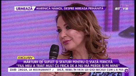 Eugenia Șerban, o nouă cumpănă cumplită: „Fiul meu a trăit mult cu frica de a nu mă pierde și pe mine”