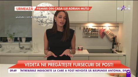 Am in trat in postul pastelui, iar Andreea Raicu s-a conformat. Vedeta pregătește fursecuri de post