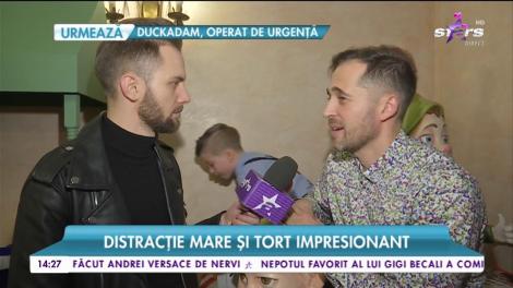 Mega-petrecere în familia Maxere. Băiețelul artiștilor a împlinit 7 ani