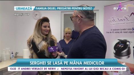 Serghei Mizil vrea să arate ca scos din cutie. Vedeta se lasă pe mâna medicilor