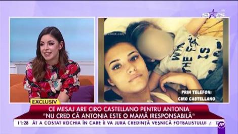Ciro Castellano, declarații exclusive despre Antonia: "S-au făcut prostii, la început! A fost o greșeală mare"