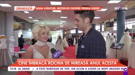 L-a uitat pe Marcel și își face planuri de măritiș! Maria Constantin a probat rochia de mireasă, în direct