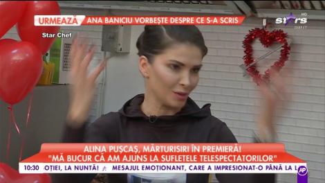 Alina Pușcaș, mărturisiri în premieră: ”Mă bucur că am ajuns la sufletele telespectatorilor”
