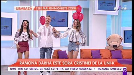 Ramona Darha cântă în platoul Star Matinal