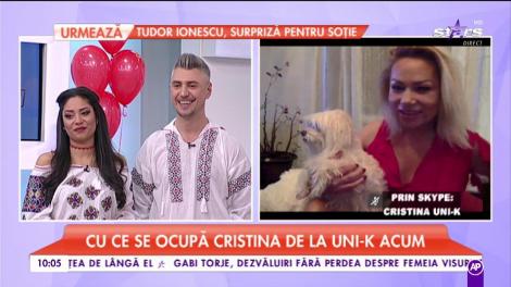 Ramona Darha și sora ei, Cristina de la ”Uni-K”, la Star Matinal