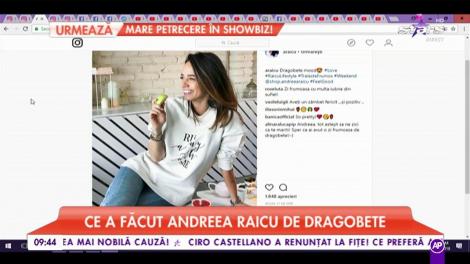 Ce a făcut Andreea Raicu de Dragobete