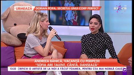 Andrea Bănică, vacanță cu peripeții! ”Am fost cu nașa mea la Milano”
