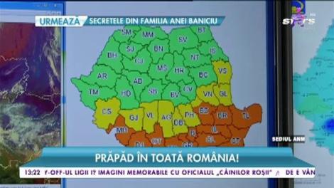 Prăpăd în toată România! Vremea se va înrăutăți tot mai mult