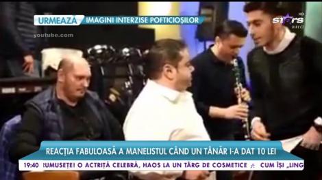 Adi Minune și bancnota rușinoasă. Reacția fabuloasă a manelistului când un tânăr i-a dat 10 lei