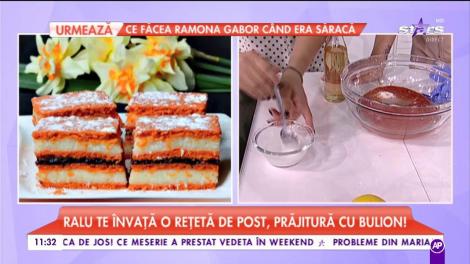 Ralu ne pregătește „Prăjitură cu bulion”