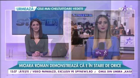 Mioara Roman demonstrează că e în stare de orice. Ce sacrificii a făcut de dragul Isabelei