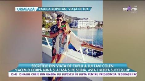 Secretele din viața de cuplu a lui Tavi Colen: „Facem o echipă bună și acasă și pe scenă”