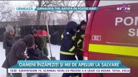Operațiuni dramatice de salvare, în toată țara! Echipele ISU intervin în forță!
